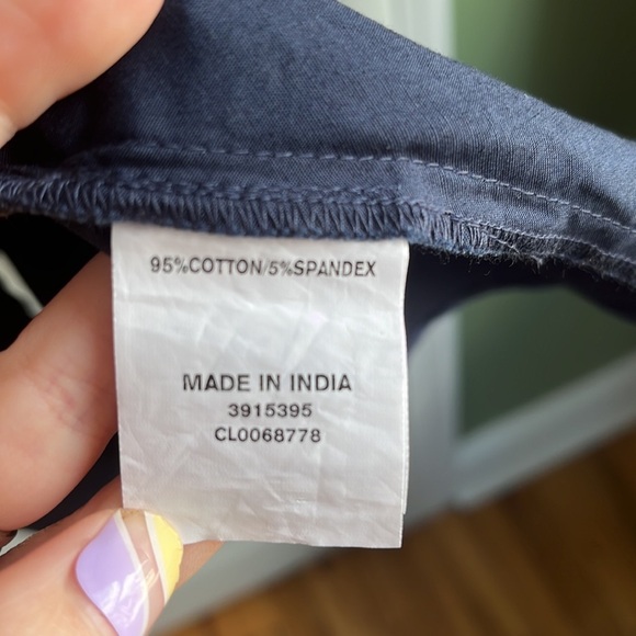 Wayward Fancies eShakti Asymmetric Hem Floral Embellished Poplin Dress embroider - Picture 5 of 9